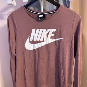 Nike Women's Dusty Rose Long Sleeve Tee